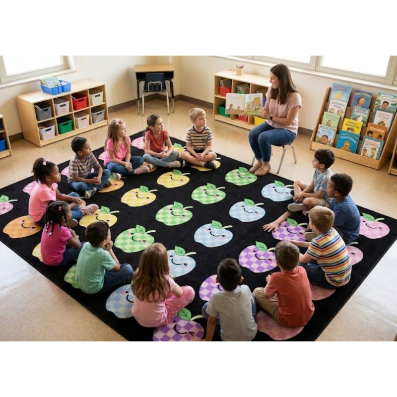 Plaid_Apples_School_Style_Rug