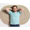 Playtime Braided Oval Area Rug