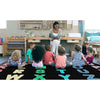 Pop of Color Alphabet Star Classroom Rug