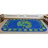 Proud as a Peacock Classroom Area Rug