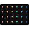 SensoryEdge Rainbow Mini Dots Seating Rug