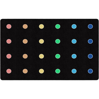 Rainbow Reverie Mini Dots Seating Rug
