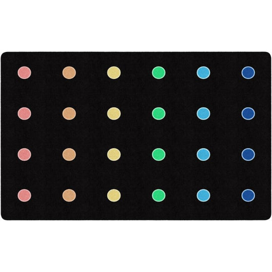 Rainbow Reverie Mini Dots Seating Rug
