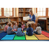 Rainbow Reverie Classroom Seating Rug