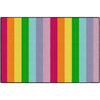 School Days Rainbow Stripes Rug