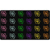 Scribble Flower Sample Colorful Rug