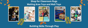 SensoryEdge | Classroom Rugs | Wall Toys | Waiting Room Toys | Building Skills Through Play | Free Shipping