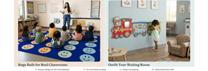 SensoryEdge | Classroom Rugs | Wall Toys | Waiting Room Toys | Building Skills Through Play