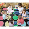 Pop of Color Dots Classroom Rug