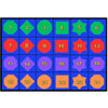 Shapes Spaces Seating Rug