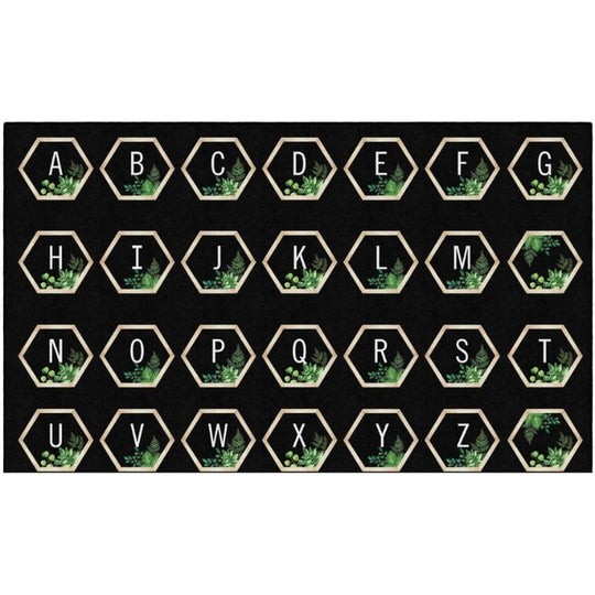 Simply Boho ABC's Criss Cross Applesauce Rug