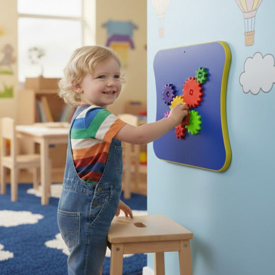 Small Gears Wall Panel Toy