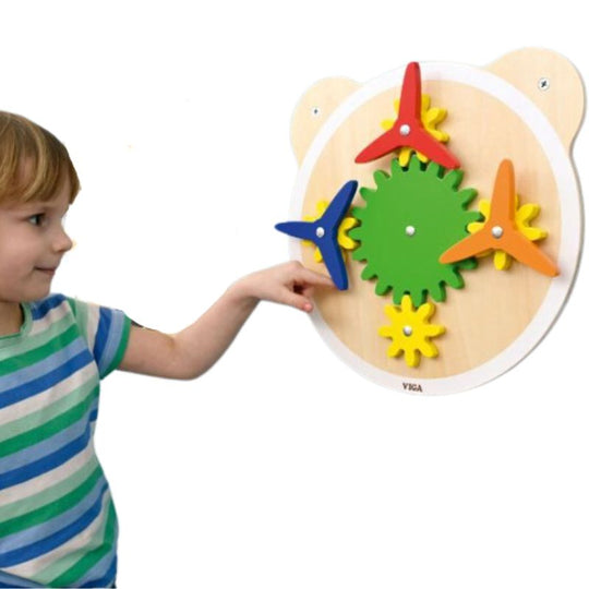 Spinning Pinwheels Sensory Wall Toy
