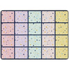 Star Light Seating Squares Classroom Rug
