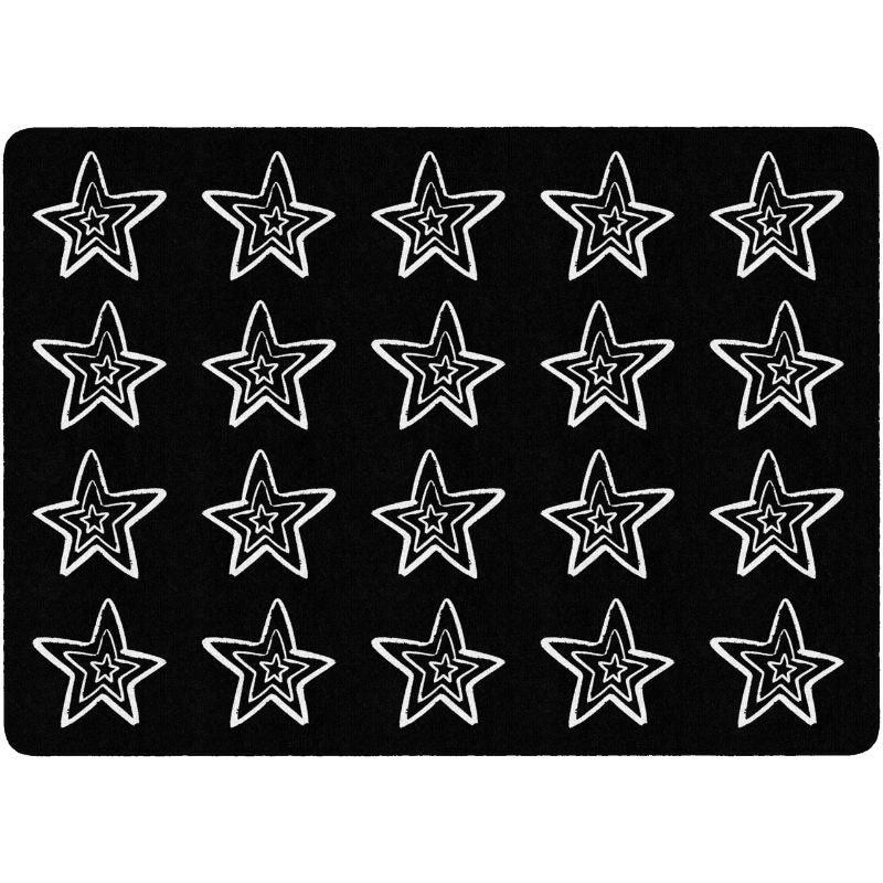 Star Sampler Seating Rug