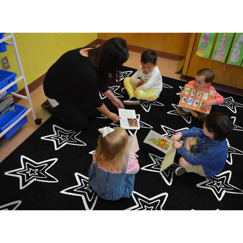 Star Sampler Seating Rug