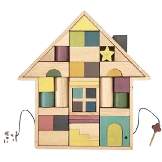 Tsumiki Tidy Toy Building Blocks House