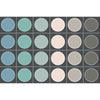 Tranquil Tundra Circle and Grid Seating Rug