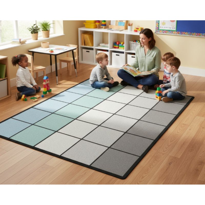 Tundra Horizon Classroom Rug
