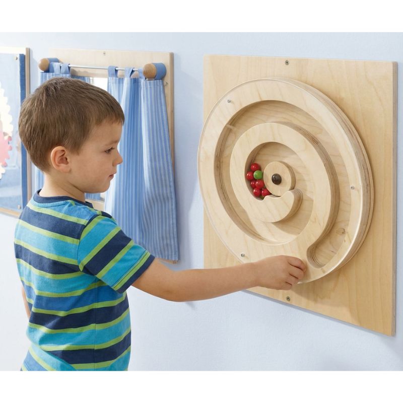 Turning Spiral Sensory Wall Panel 120396