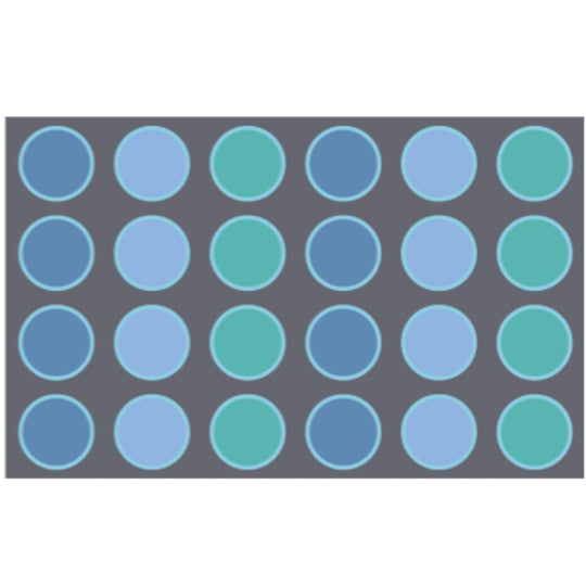 Twilight Tides Seating Circles Rug
