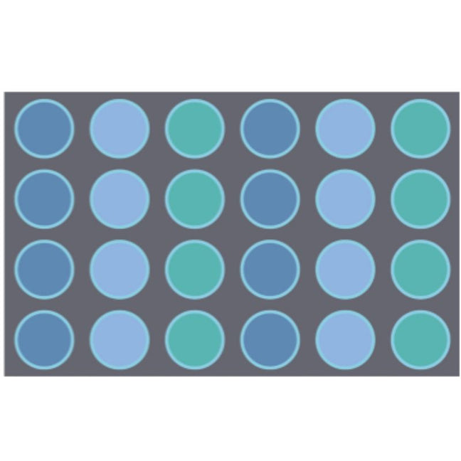 Twilight Tides Seating Circles Rug