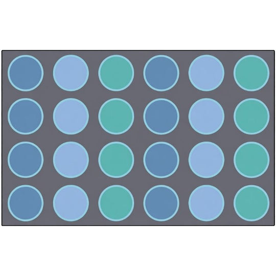 Twilight Tides Seating Circles Rug