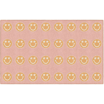 Good Vibes Happy Faces Rug