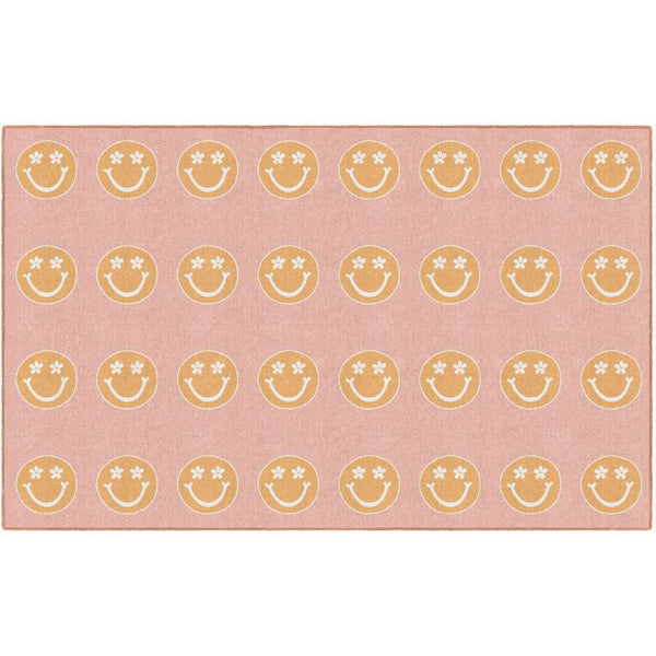 Good Vibes Happy Faces Rug