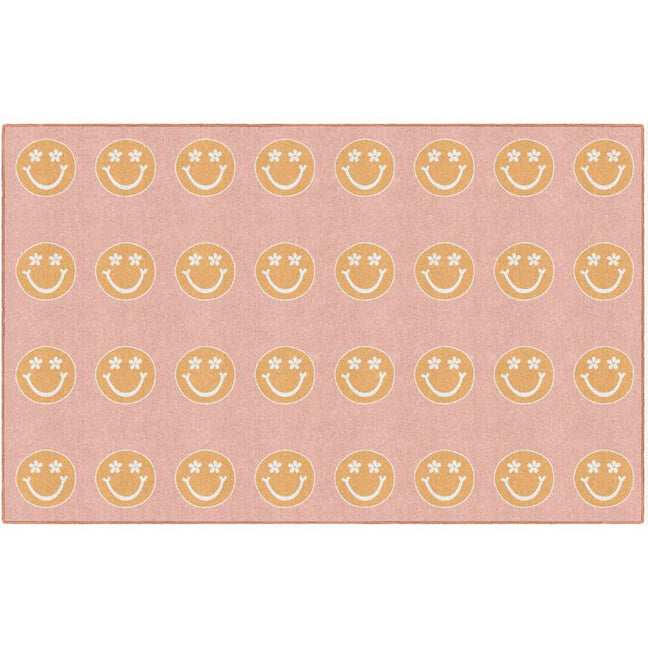 Good Vibes Happy Faces Rug