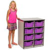 Gressco Double Unit Mobile Classroom Organizer