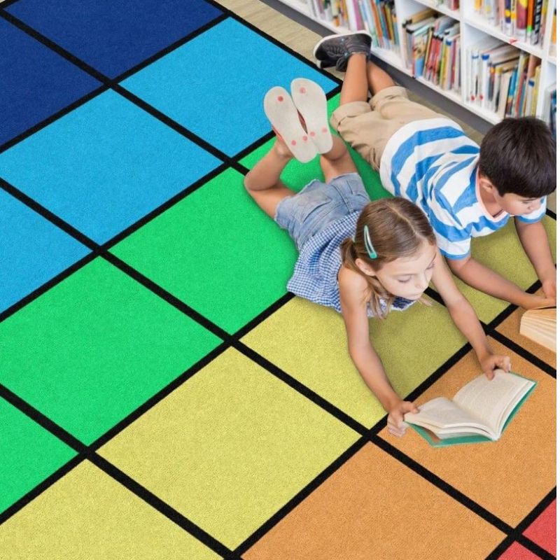 Rainbow Reverie Seating Rug