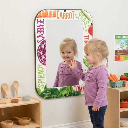 Veggie Acrylic Wall Mirror
