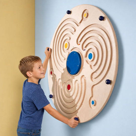 Wall Ball Labyrinth Activity Panel