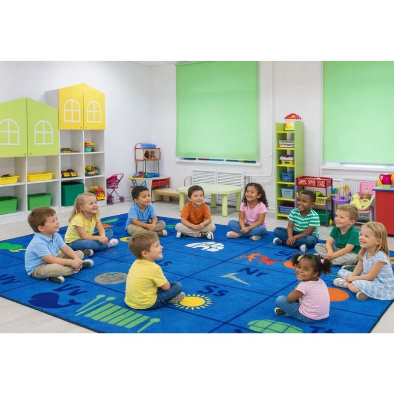 Alphabet Seating Phonics Rug