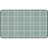 Blue Check Farmhouse Classroom Rug