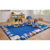 Book Border Classroom Rug