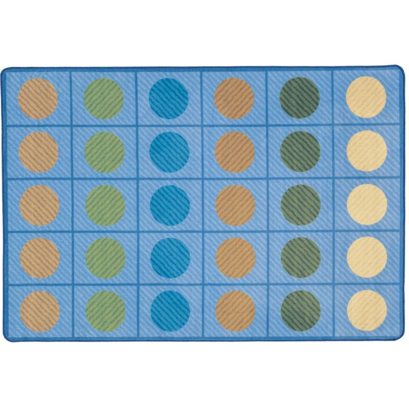 Calming Seating Circles Classroom Rug