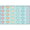 Candy Hearts Classroom Seating Rug