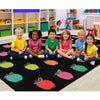Colorful Apples Sitting Spot Rug