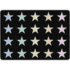 Composition Book Pastel Stars Seating Rug