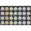 Composition Book with Pastel Smiley Faces Rug
