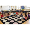 Desert Dots Seating Classroom Rug