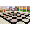 Desert Dots Seating Classroom Rug