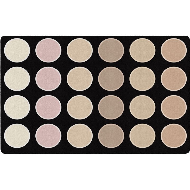 Desert Dots Classroom Seating Rug