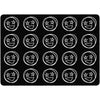 Doodle Face Classroom Seating Rug