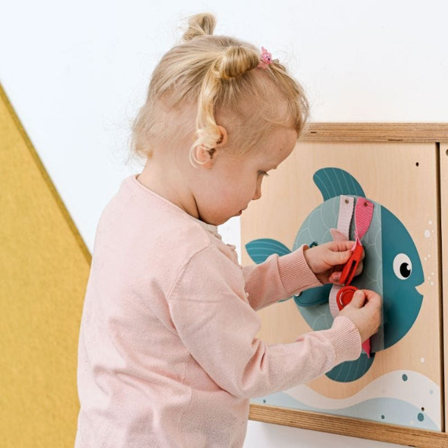 Fish Motor Skills Wall Panel