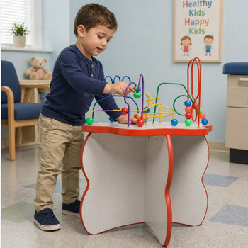 Flower Top Wire & Beads Activity Table