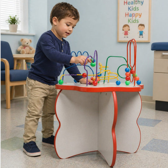Flower Top Wire & Beads Activity Table