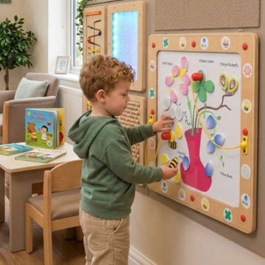 Flowers and Bees Magnetic Wall Activity